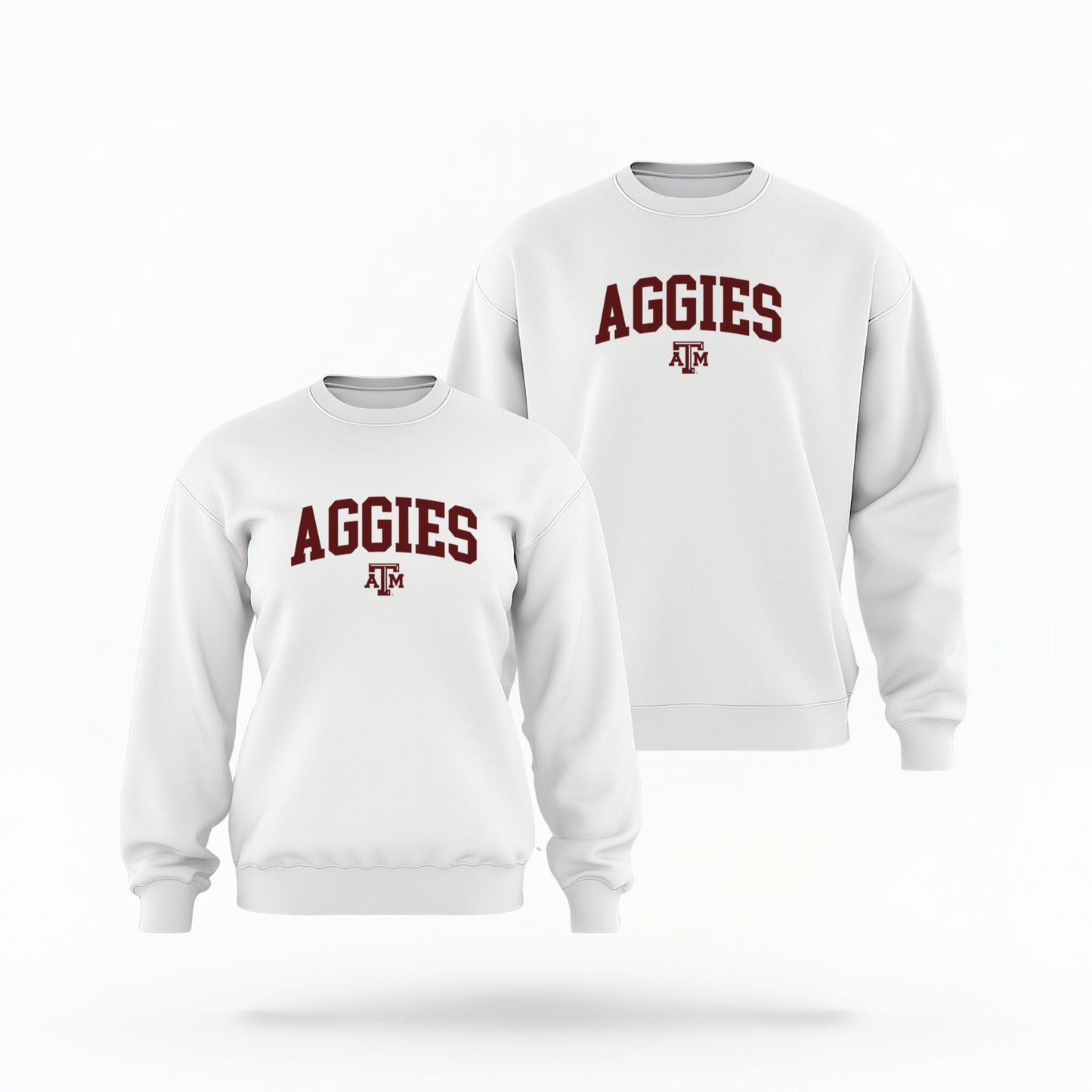 Daddy and Me Aggies Varsity Crewneck