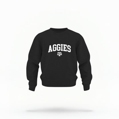 Mommy and Me Aggies Varsity Crewneck