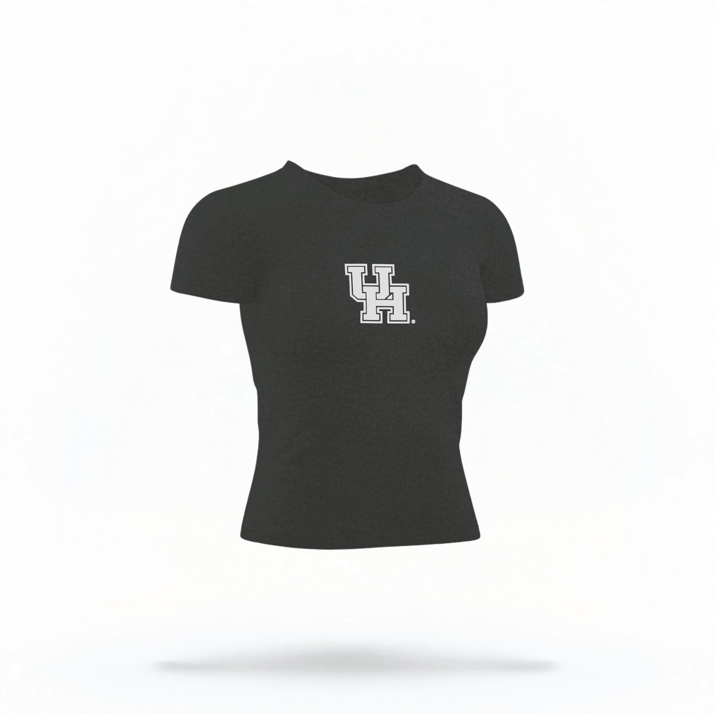 Womens Houston Cougars Baby Tee