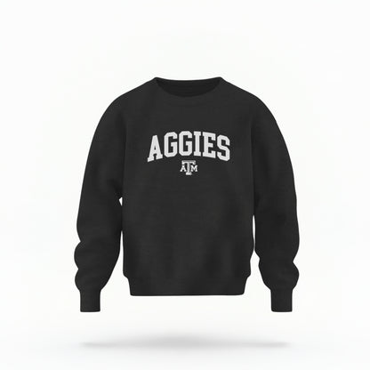 Mommy and Me Aggies Varsity Crewneck