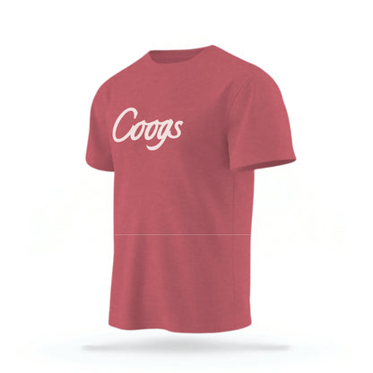 Houston Coogs Script Logo T-Shirt