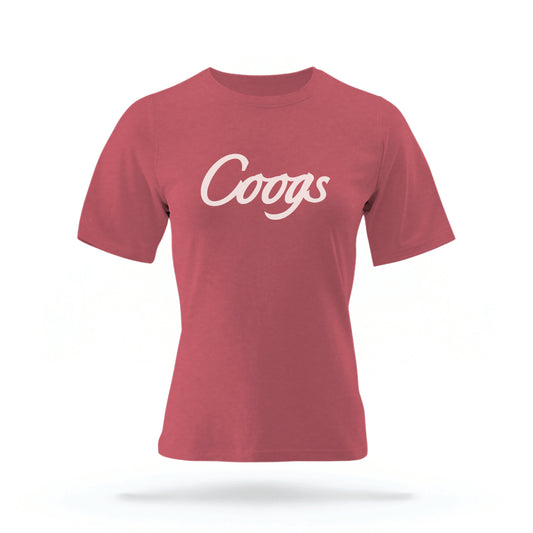 Houston Coogs Script Logo T-Shirt