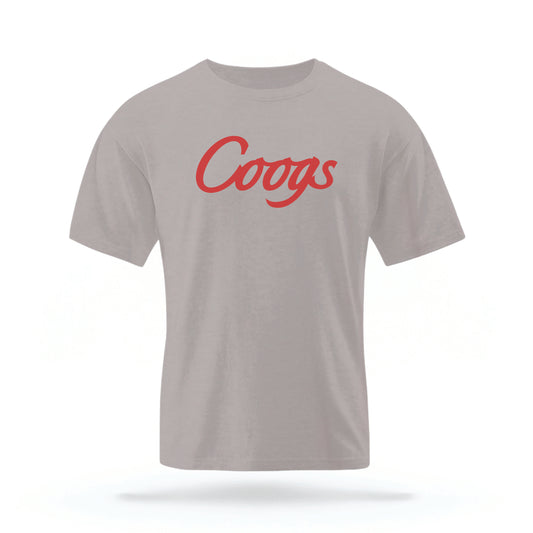 Houston Coogs Script Logo T-Shirt