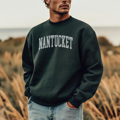 Nantucket Varsity Crewneck Sweatshirt