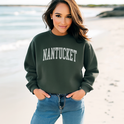 Nantucket Varsity Crewneck Sweatshirt