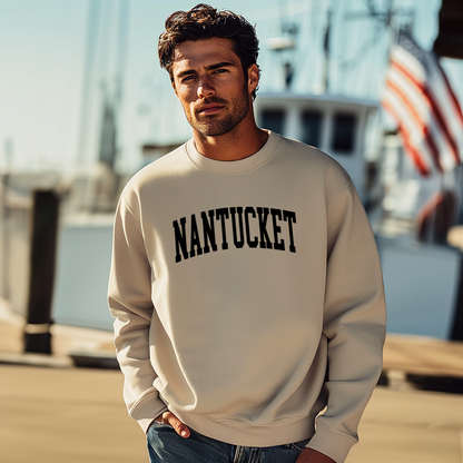 Nantucket Varsity Crewneck Sweatshirt