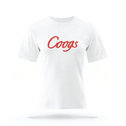 Houston Coogs Script Logo T-Shirt