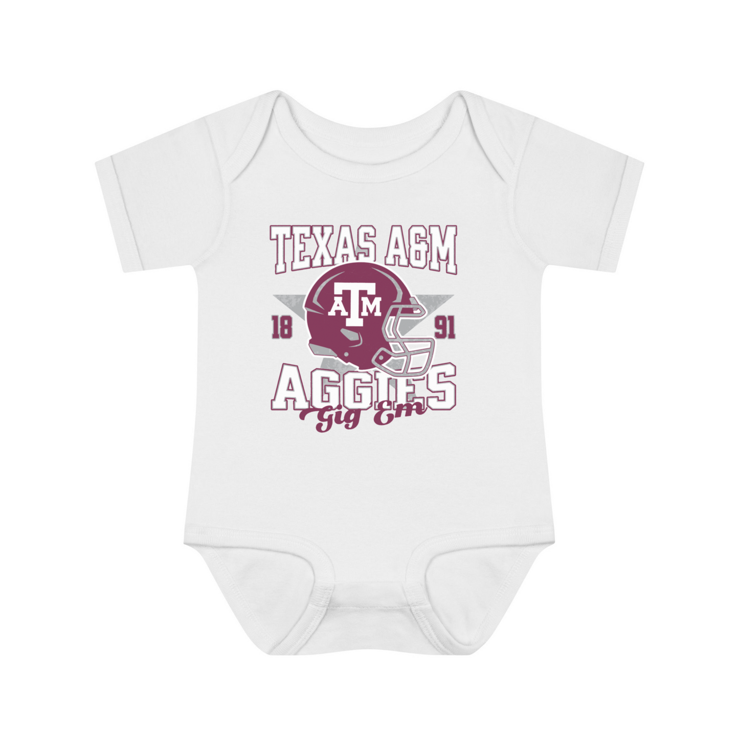 Texas A&M Aggies Football Bodysuit