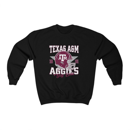 Texas A&M Aggies Football Crewneck Sweatshirt